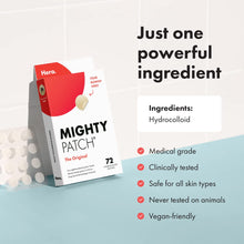 Load image into Gallery viewer, Hero Cosmetics Mighty Patch™ Original Patch - Hydrocolloid Acne Pimple Patch
