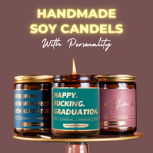 Load image into Gallery viewer, Got You A Little Something Happy Graduation Lavender Vanilla Candle
