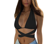 Load image into Gallery viewer, Strap Tube Top Short Vest  Cropped Top
