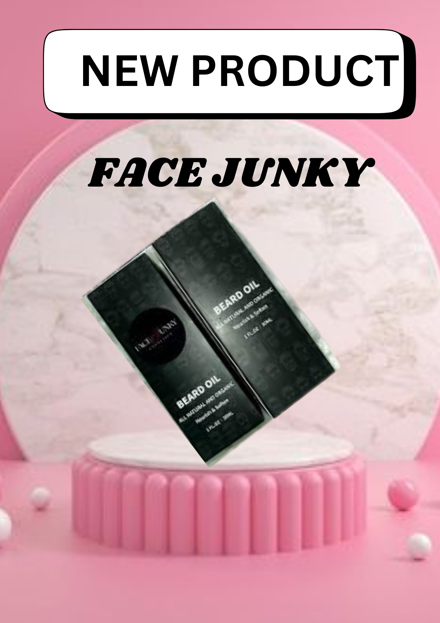 The Face Junky All Natural Organic Beard Oil